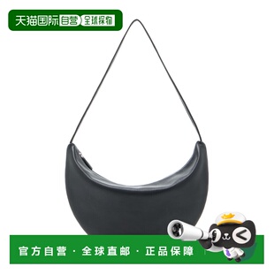 1h可退 香港直邮The Row 女士 Izzy 小号皮革包包 black黑色 舒适