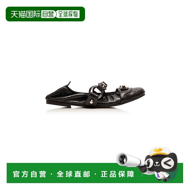 香港直邮Balenciaga 巴黎世家 女士 Leopold 皮质平底鞋,女鞋,浅口单鞋,淘宝优惠券,粉丝福利购,淘宝优惠卷
