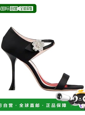 香港直邮Roger Vivier 交叉带子高跟凉鞋 RVW62237780RS0