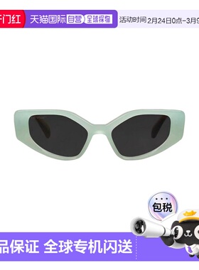 1h可退 香港直邮off-white 女士 太阳眼镜 green绿色 舒适时尚
