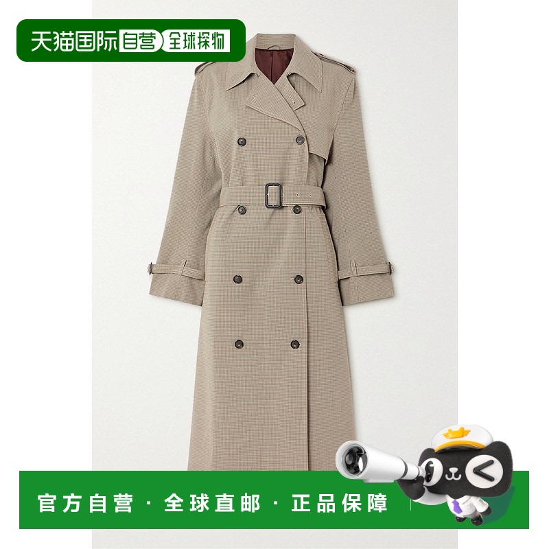 1小时内可退 香港直邮TOTÊME 女士 风衣 241WRO977FB0056P brown