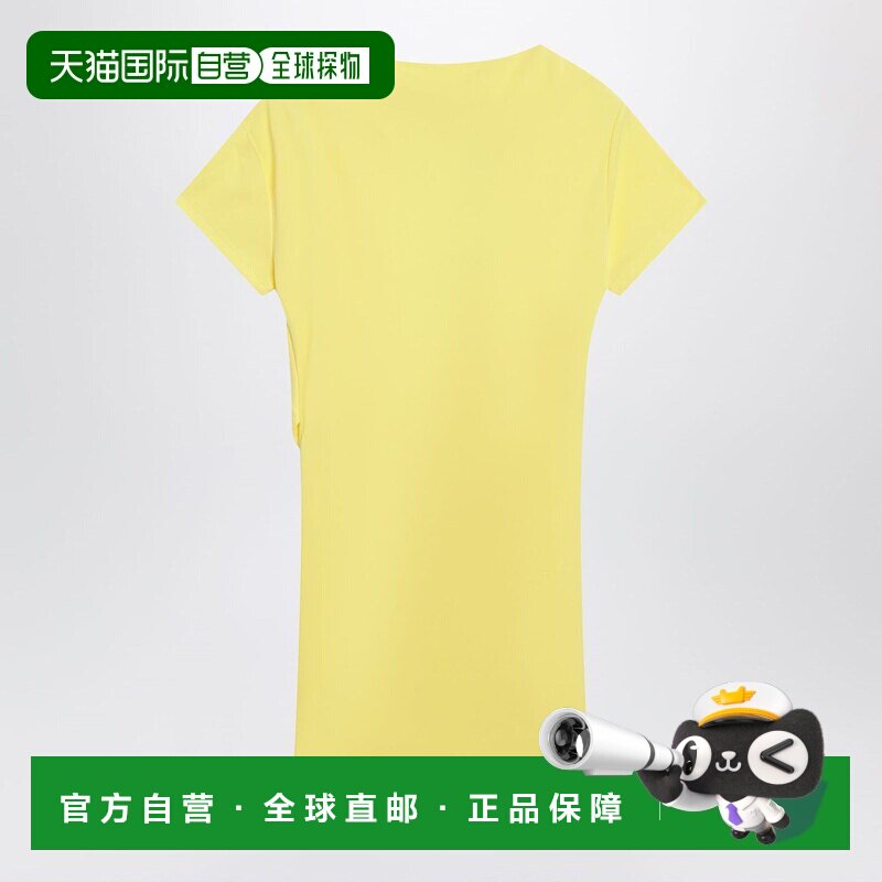 香港直邮Jacquemus 女士 MISTRAL 后垂褶迷你连衣裙 DRW00847AJ00