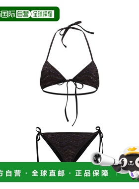 香港直邮MISSONI 米索尼 女士 之字纹网纱亮片比基尼 MS26SP0IBV0
