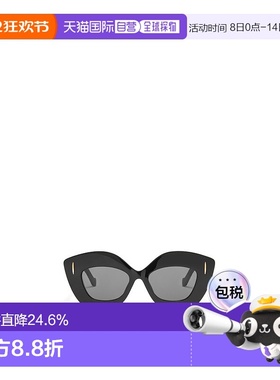 1h可退 欧洲直邮LOEWE罗意威女士醋酸纤维复古Screen太阳镜