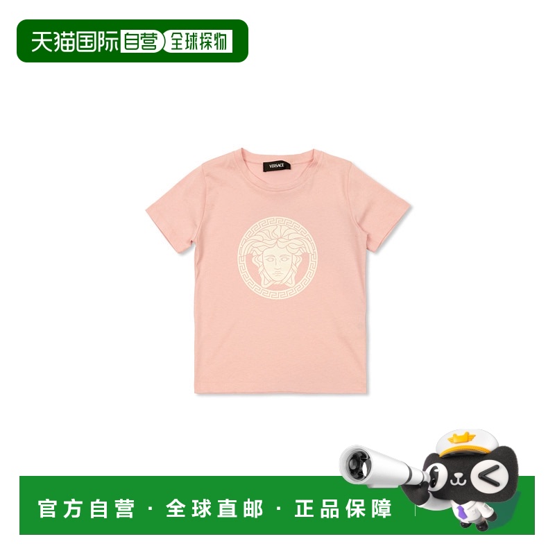 1h可退 欧洲直邮versace 少女 上装T恤范思哲