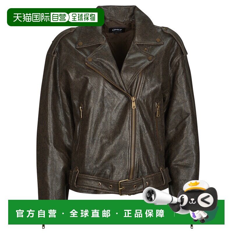 欧洲直邮Only女装皮衣外套/皮革夹克ONLCOLE FAUX LEATHER