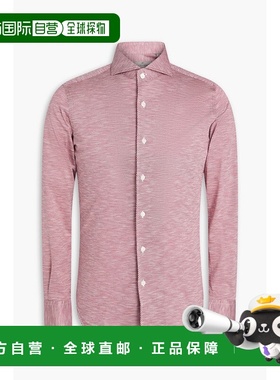 香港直邮Canali 康钠丽 男士 印花棉针织衬衫 GN02693LX56901