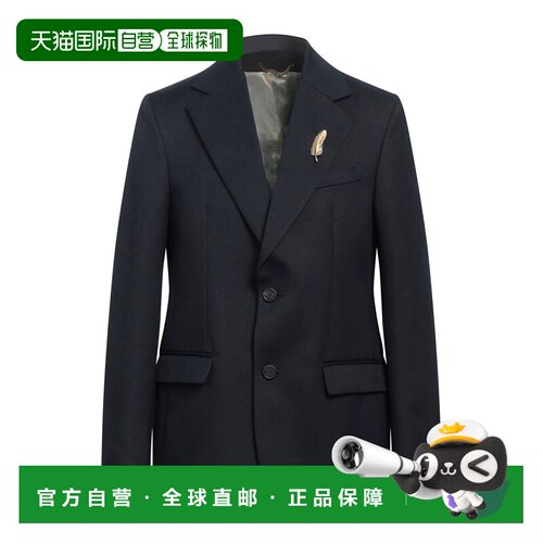 1h可退 香港直邮GOLDEN GOOSE 男士 西装外套 blue蓝色 舒适时尚