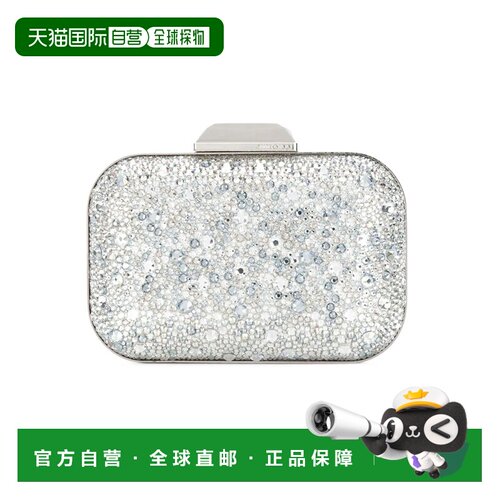 香港直邮JIMMY CHOO 女士单肩包 CLOUDEXCCRYSTAL CO 白色 Cloud