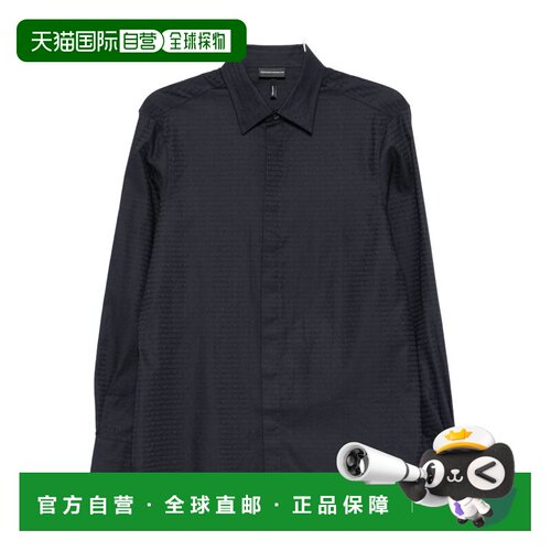 1h可退 欧洲直邮emporio armani/阿玛尼 男士 衬衫
