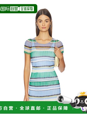 1h可退 香港直邮Simkhai 女士 Knox 打褶上衣 2262219K 舒适时尚