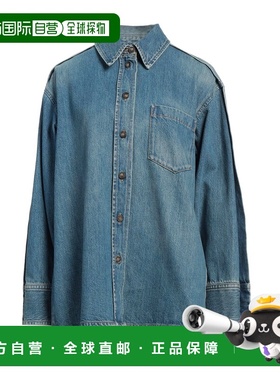 香港直邮VICTORIA BECKHAM 维多利亚 贝克汉姆 女士 牛仔布衬衫