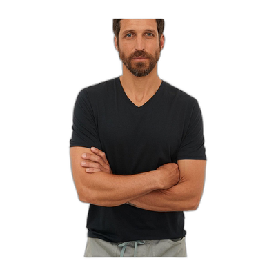 香港直邮Vince V领T恤 MR7779033403CBL