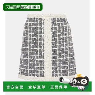 香港直邮Giambattista 女士 Valli 瓦利 格纹 詹巴迪斯塔 1h可退