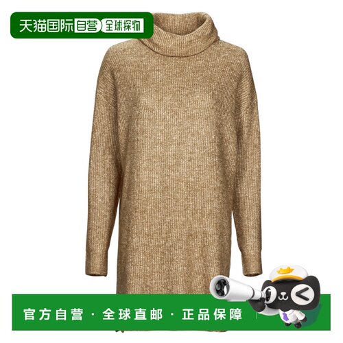 欧洲直邮Vila  VICILIA ROLLNECK L/S KNIT TUNIC/SU 女装短款连