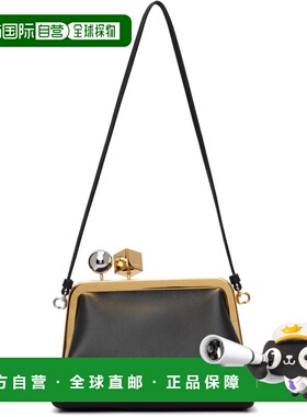 香港直邮Jacquemus 女士 黑色 The Berlingot 单肩包 26EBAW00451