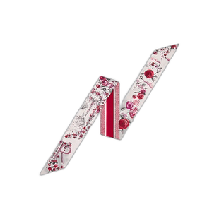 自营|ChristianDior迪奥女士丝巾象牙脖子真丝围巾头饰女装奢侈