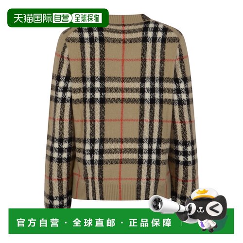 香港直邮BURBERRY 女士针织衫 8116946B9368 AW2025 花色 Burberr