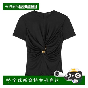 香港直邮Versace Safety Pin上衣 10180811A12497范思哲短袖