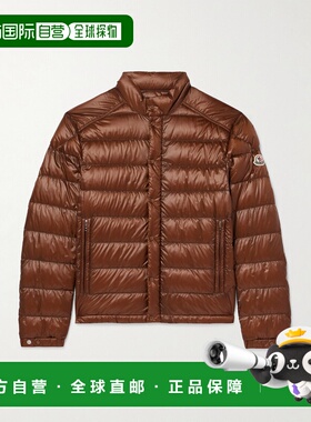 1h可退 香港直邮Moncler 盟可睐 男士 Selves Shell 绗缝羽绒夹克