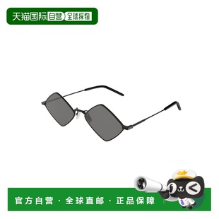 SL302LISAMETAL 黑色方形框太阳镜 香港直邮Saint Laurent