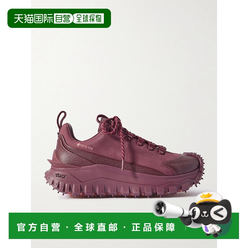 1h可退 香港直邮Moncler 盟可睐 女士 Trailgrip APEX2GTX 绒面革