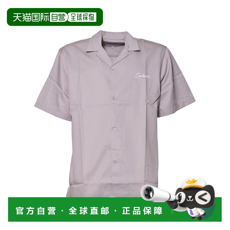 1h可退 香港直邮CARHARTT WIP 男士 標誌刺繡短袖襯衫 I0314652QS