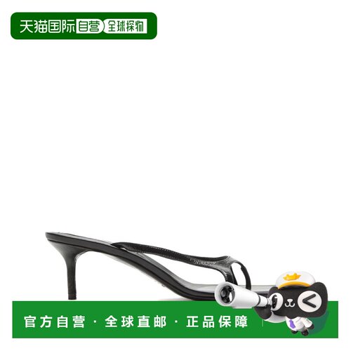1h可退香港直邮Acne Studios 艾克妮 女士 黑色高跟凉鞋 AD0793