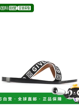 香港直邮Givenchy logo印花凉拖 BE303XE0MQ凉鞋