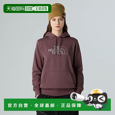 自营欧洲直邮北面 Light Drew Peak女士连帽卫衣 THE NORTH FACE