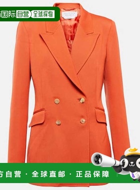 1h可退 香港直邮Gabriela Hearst 女士 Stephanie 双排扣西装外套