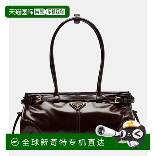 Bonnie 1h可退 女士 香港直邮Prada 中号皮革肩包 普拉达