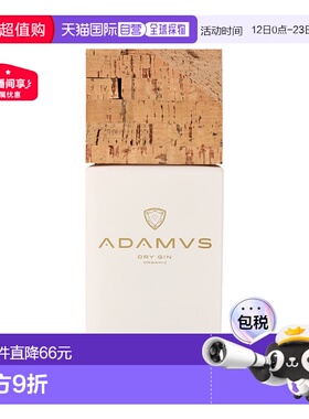 欧洲直邮Adamus（亚当斯）有机干金酒 44.4% 酒精度 0.7 升 原装