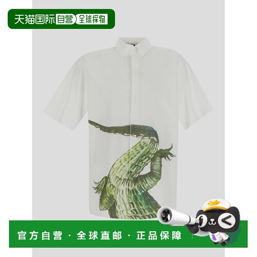 欧洲直邮MSGM 男士衬衫 3440ME23X23700801 SS202【付后1h可退】