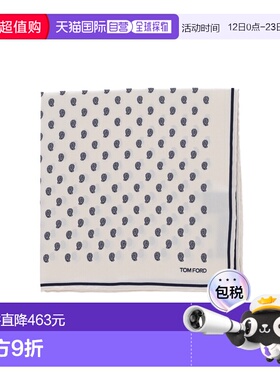 香港直邮Tom Ford 汤姆 福特 男士 Scarfs 白色围巾 SPR001S0210W