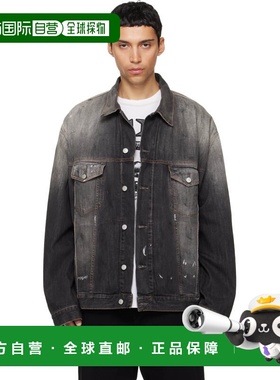 1h可退 香港直邮Acne Studios 艾克妮 男士 黑色 Oversized 牛仔