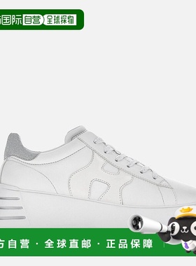 自营欧洲直邮Hogan Rebel银白色运动鞋