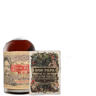 欧洲直邮Don Papa Single Island Rum + Playing Cards Set