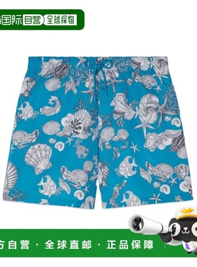 香港直邮Versace Coral Theatre沙滩裤 10188841A15181范思哲