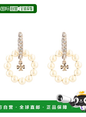 香港直邮TORY BURCH 女士耳饰 177407100 SS2026 白色 
