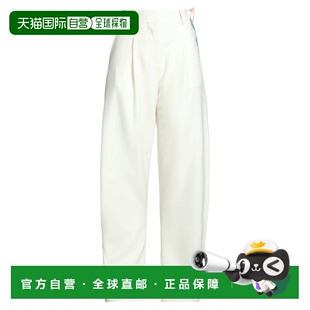 女士 white 休闲长裤 beige米色 1h可退 舒适时尚 香港直邮off