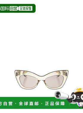 1h可退 香港直邮ALEXANDER MCQUEEN 25FW 猫眼框太阳镜 Women