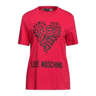 舒适时尚 香港直邮moschino pink粉色 T恤 爱莫斯奇诺 女士