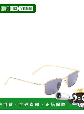 香港直邮PRADA 男士太阳镜 0PRD52S7OE70W AW2026 金色 Eyewear M