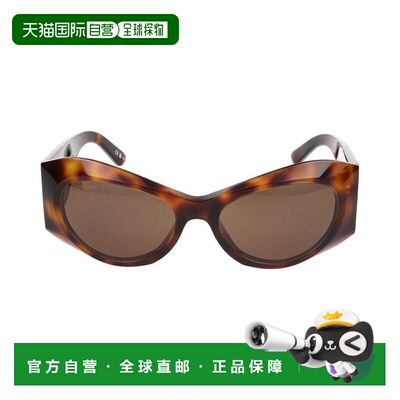 1h可退 香港直邮Balenciaga 巴黎世家 女士 几何框阳镜 BB0394S