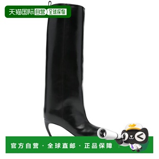 1h可退 香港直邮The Attico 女士 'Lea' 65mm 靴子 251WSH00879LB