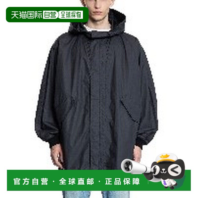 香港直邮1h可退 The Row 男士 Kemet 宽松款涂层棉质连帽夹克 956