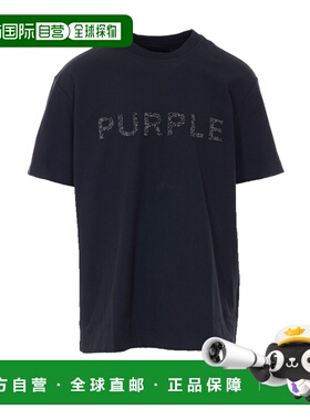 香港直邮Purple Brand 男士T恤 P104TBMS226BLACK SS2026