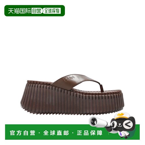 Chloe 厚底平底鞋 C25A10XSN凉鞋女鞋 【付后1h可退】