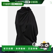 香港直邮Versace 001180性感 剪口缎面高领上衣 范思哲 女士